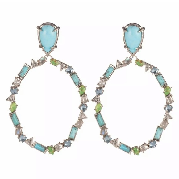 Alexis Bittar Multistone dangle earrings - Picture 1 of 3